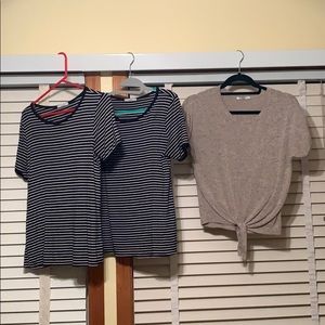 3 Acemi T-shirts. Fits size small/medium